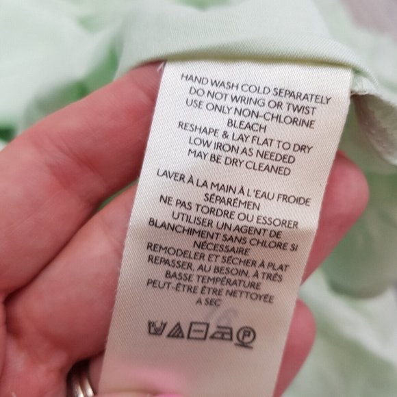 Free People Yara Maxi Dress XS UK 6 Mint Green Wedding Boho Ruffle Event BN - Picture 11 of 16